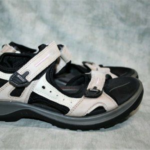Ecco Yucatan Tan Leather Sport Sandals Size 6-6.5
